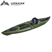 LSF Single Seat One Person 13FT Fishing Sit On Top Canoe LLDPE Plastic Kayak